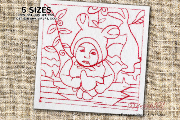 Baby Dreessing Like Bunny: A Seasonal Embroidery Review