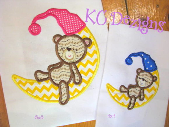 Baby Girl Bear on Moon: A Designer's Review for Handmade Gifts