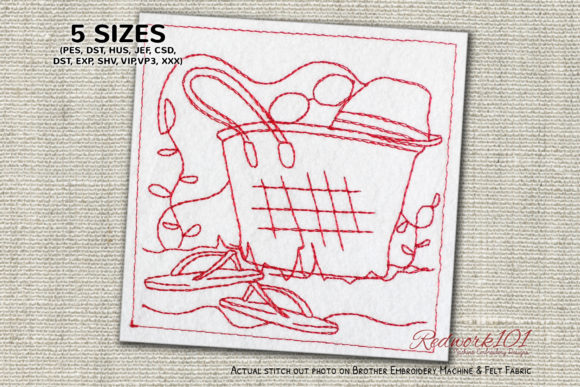 Beach Bag on Sand Lineart: A Craft Fair Review