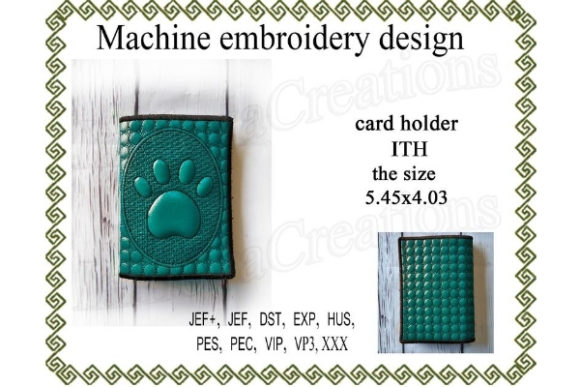 Card Case in the Hoop – Paw Review for Gift Makers