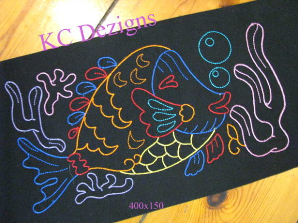 Colourline Fish 03: A Seasonal Embroidery Designer Review