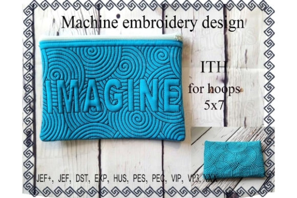 Cosmetic Bag in the Hoop – Imagine: A Designer’s Review