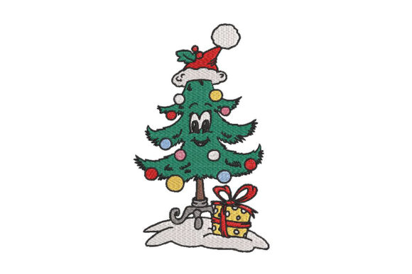 Cute Colorful Smiling Christmas Tree: A Designer's Review