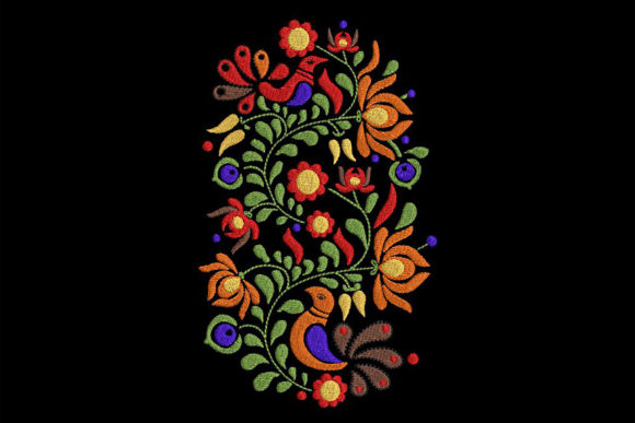 Hungarian Color-rich Traditional Motif: Honest Design Review