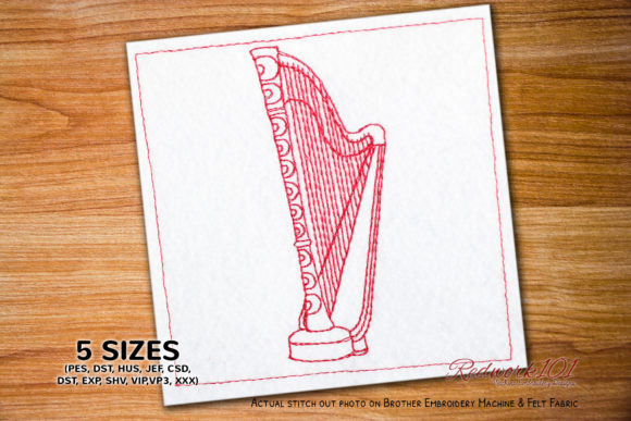 Pedal Harps: An Embroidery Designer's Review