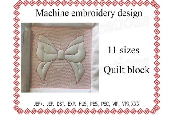 Quilt Block Ribbon: A Seasonal Embroidery Designer's Review