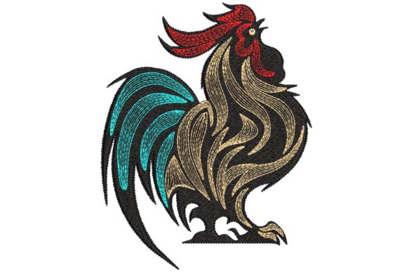 Rooster Embroidery Design: A Craft Fair Seller's Review