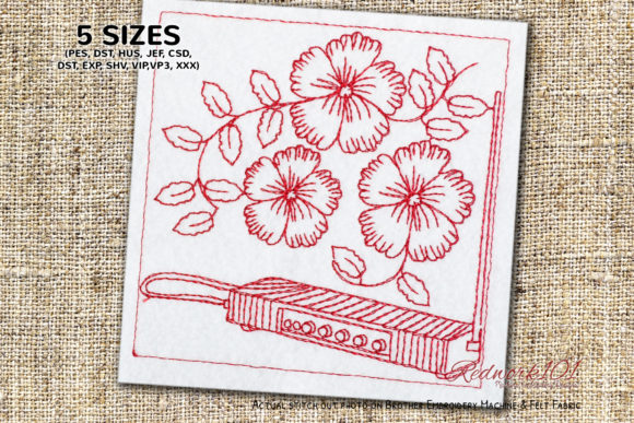 Theremin Lineart Embroidery Design Review for Personalized Gifts