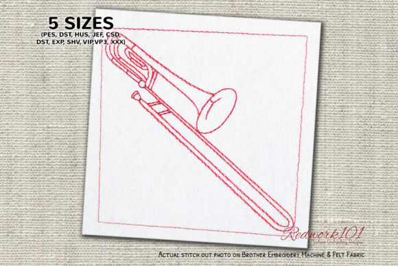 Trombone: A Hands-On Embroidery Design Review