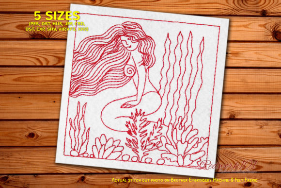 Young Mermaid Sitting at Seaside: A Craft Fair Review