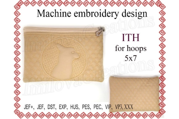 Zippered Bag - Dog in the Hoop: Embroidery Seller Review